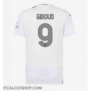 AC Milan Olivier Giroud #9 Seconda Maglia Femmina 2023-24 Manica Corta
